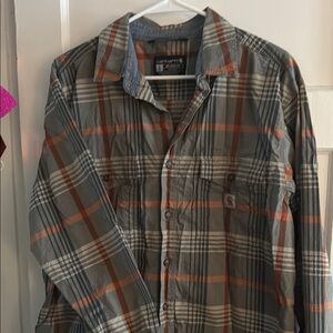 Carhartt Plaid Button-Up Shirt